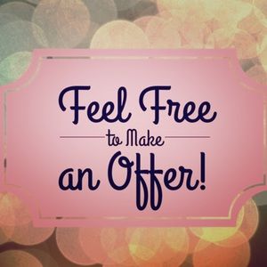 All offers considered